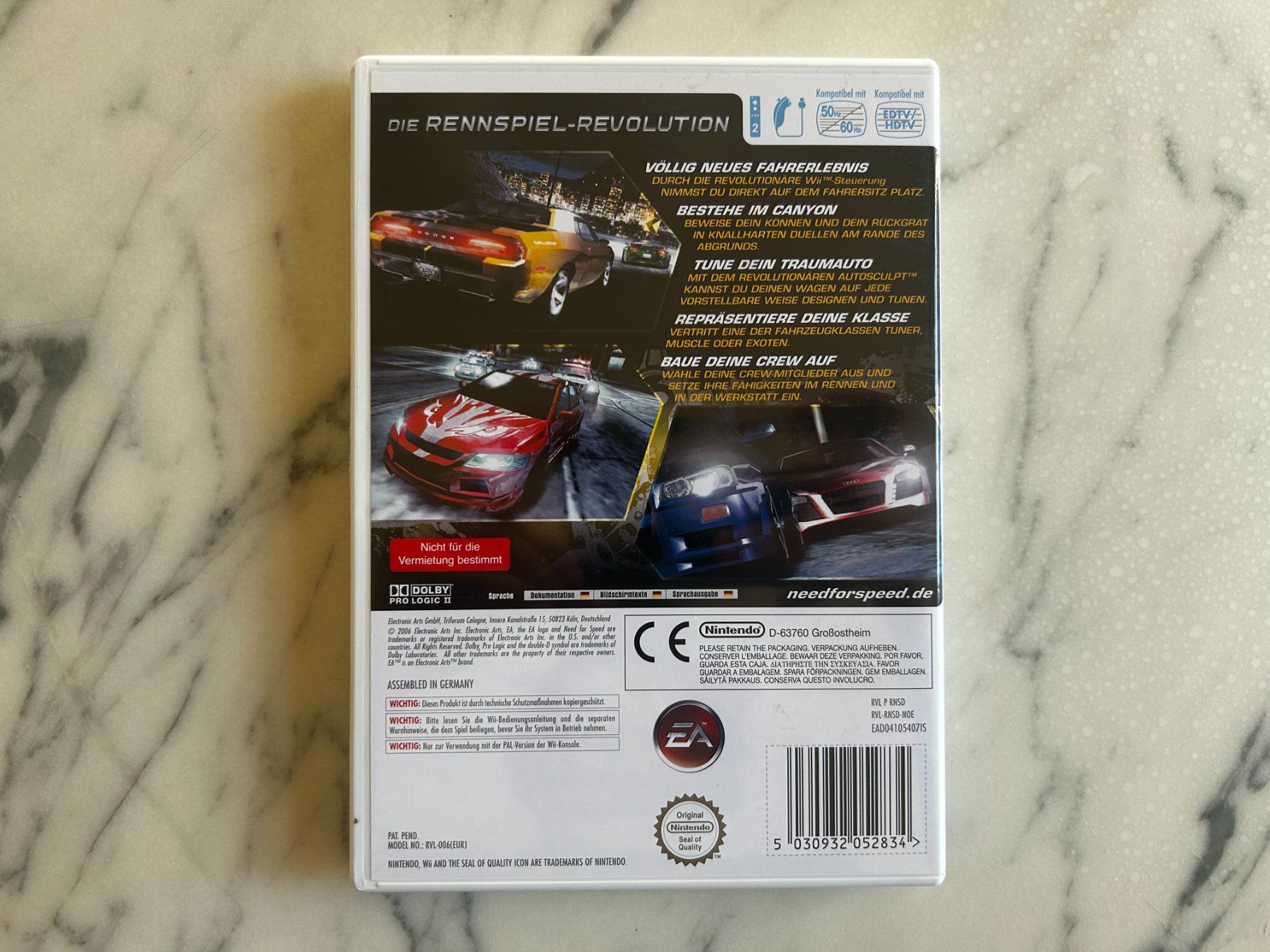 Giochi: Need for Speed Carbon - Nintendo Wii – Usato da St. Gallen venduto da lis_cd6d 2