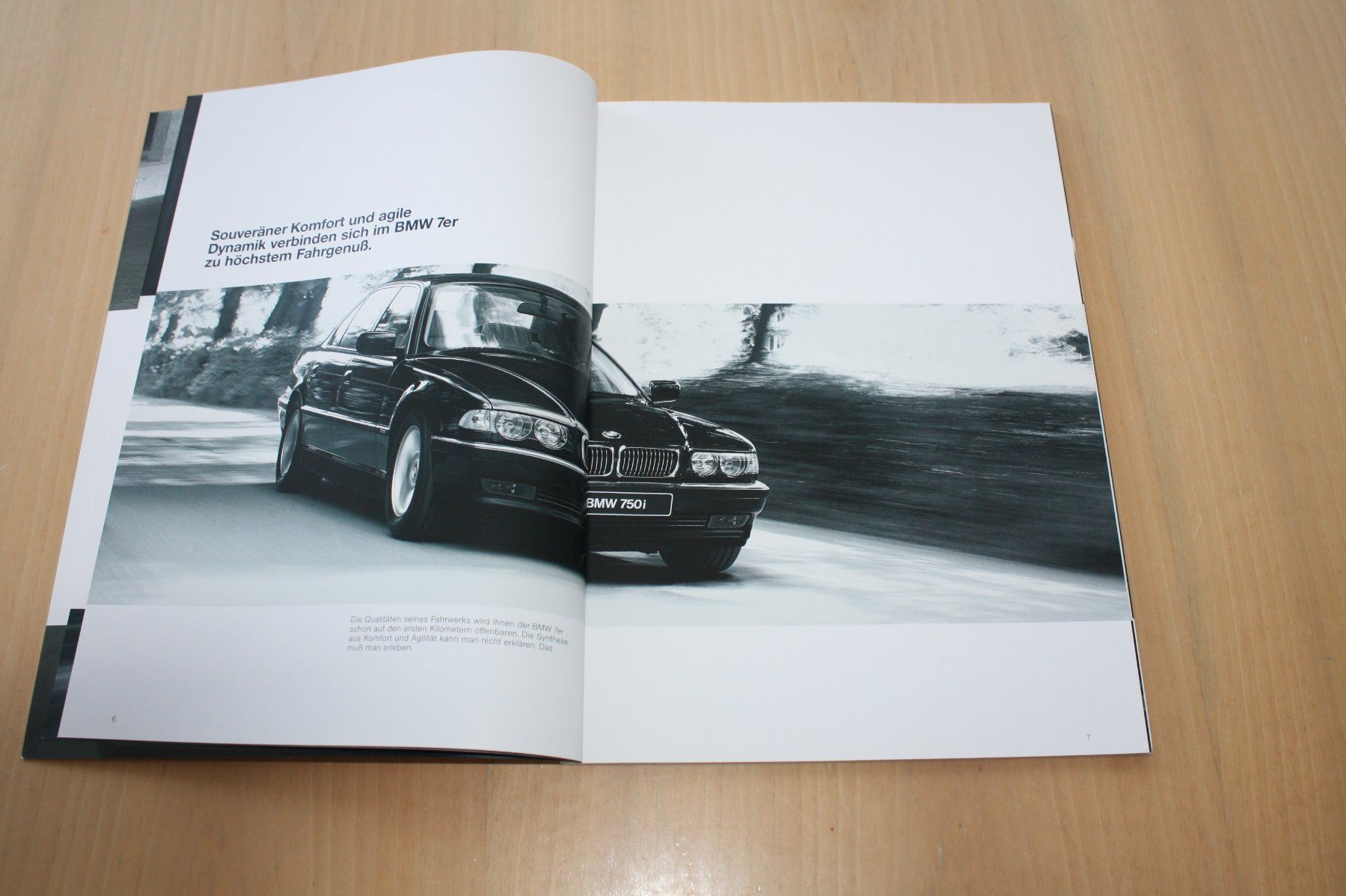 BMW Dokumente: BMW 7er Limousine Prospekt E38  2000 – Gebraucht aus Wikon von erwin400 1