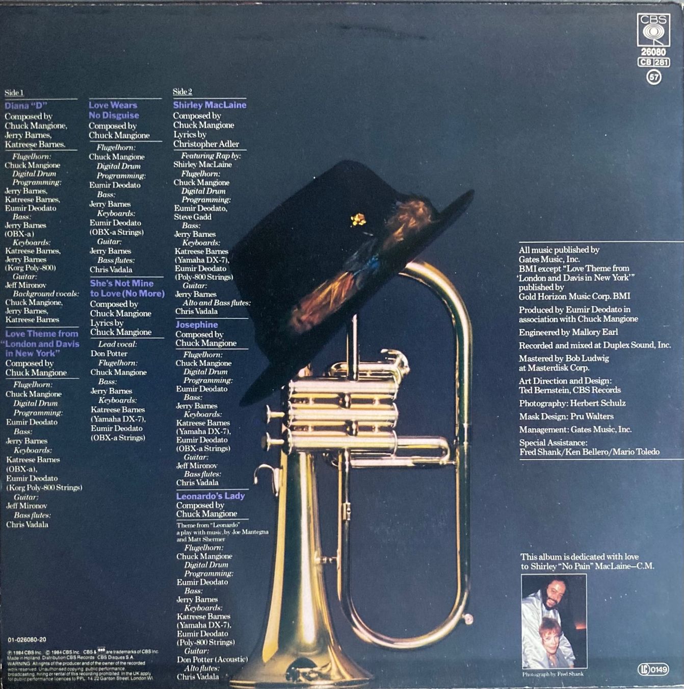Dischi in vinile: CHUCK MANGIONE - DISGUISE – Usato da Poliez-Pittet venduto da Newtown-Records 1