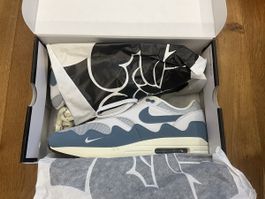 Nike Air Max 1 x Patta "Noise Aqua" Size US12, EU 46, Neu