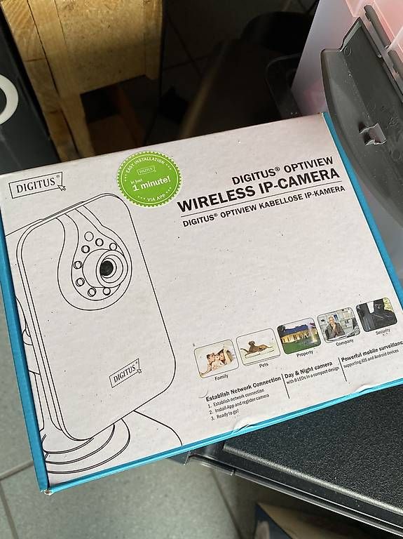 Camcorder: Telecamera IP Wireless DIGITUS OPTIVIEW nuova – Gebraucht aus Minusio von amonte