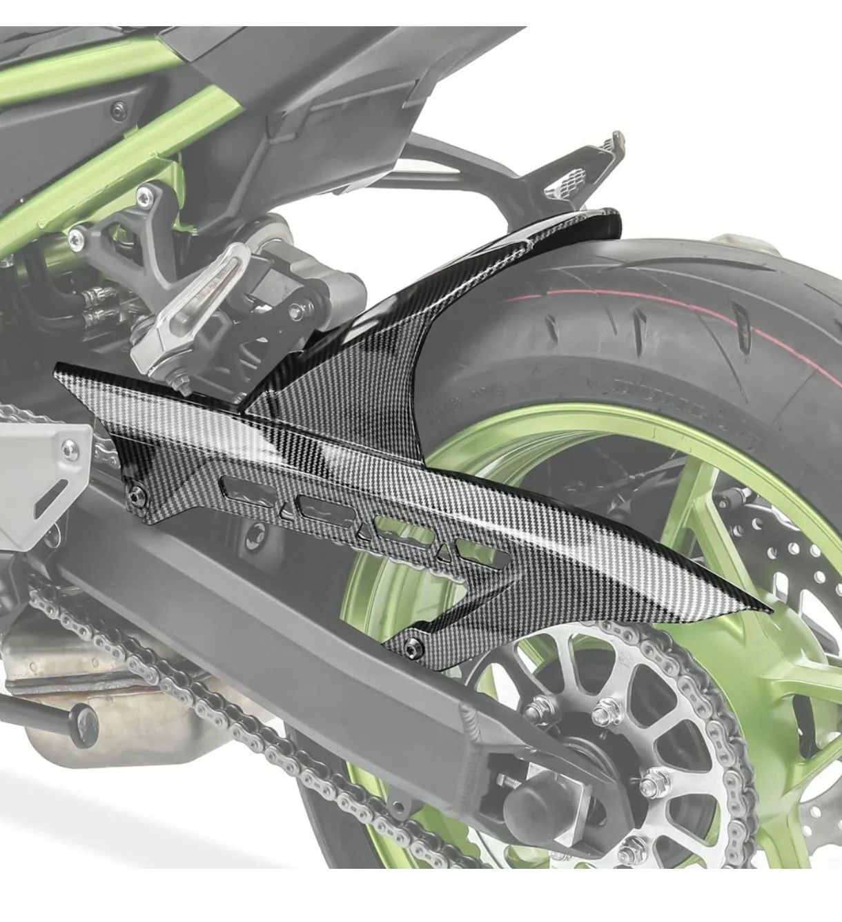 Kawasaki Toutes les pièces détachées moto: Hinterradabdeckung Kawasaki z900 carbon – Neuf avec emballage d'origine à Giswil par Gin1990 2