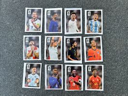 Alle 12 Coca-Cola Panini Sticker WM 2026