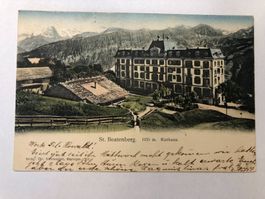 St. Beatenberg Kurhaus 1907  (Handkoloriert?)
