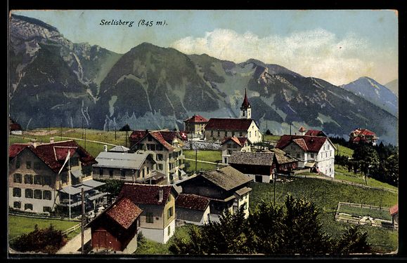 Cartes postales: AK Seelisberg, Panorama – D'occasion à Berlin par bartko-reher