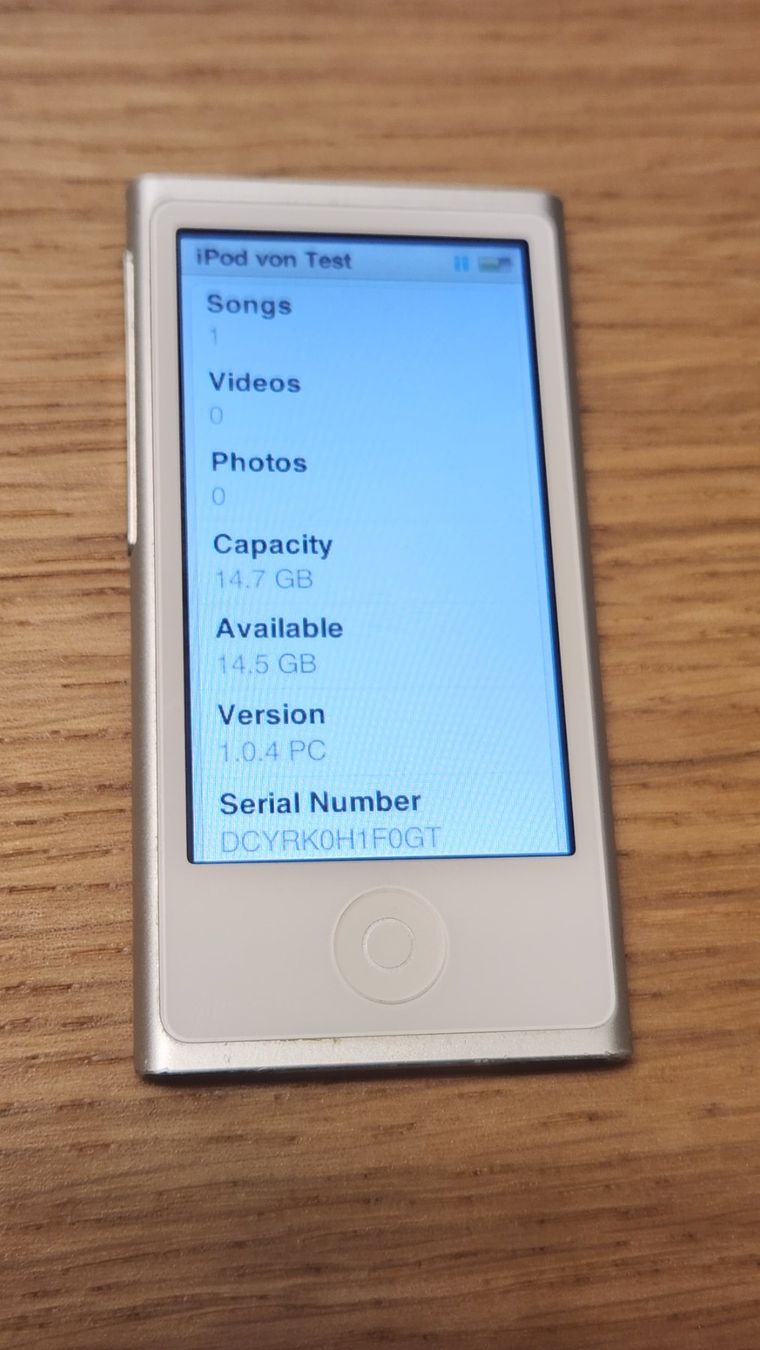 Apple Tragbarer Mediaplayer: iPod Nano 7th gen – Gebraucht aus Zollikofen von lagavulin03 2