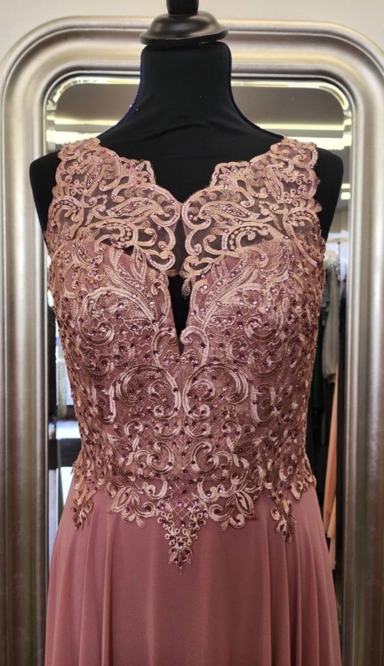 Vestiti: Elegantes Abendkleid, Rouge Dunkel Gr. 34 – Nuovo (secondo la descrizione) da Schlatt ZH venduto da xhesiesi 3