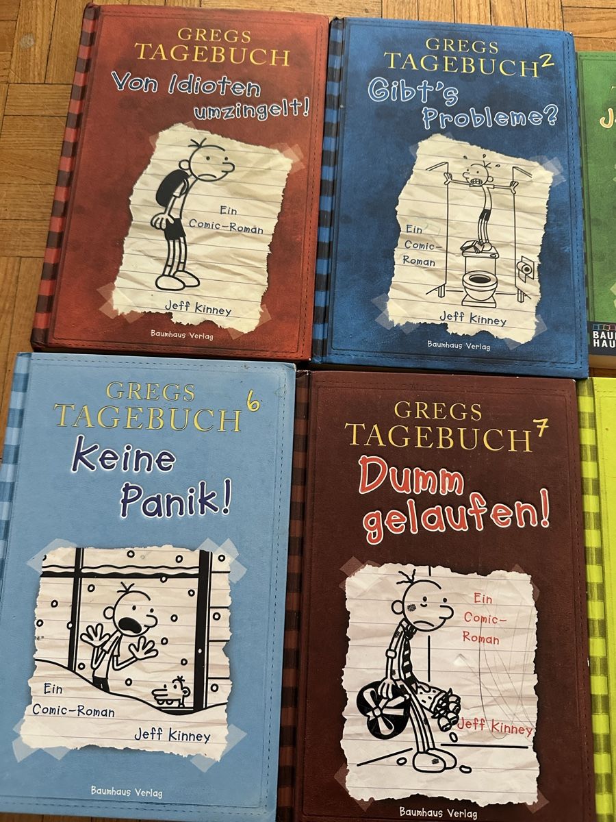 Libri: GREGS TAGEBUCH 9 Bücher  – Usato da Uster venduto da bek_v2ct 2