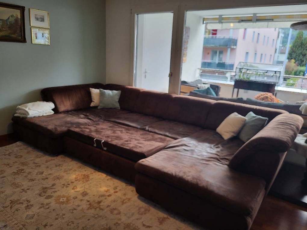 Divani: Sofa mit Bettfunktion, Wohnlandschaft – Usato da Brunnen venduto da Frau_D. 2