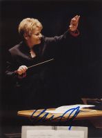 Marin Alsop 1956- Autogramm signiert Foto 15x21cm