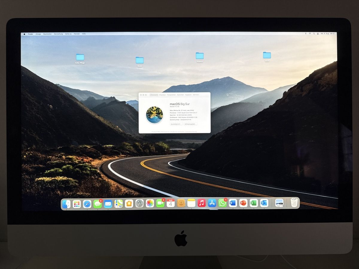 iMac (Retina 5K, 27-inch, Late 2014) (Gebraucht) in Beromünster