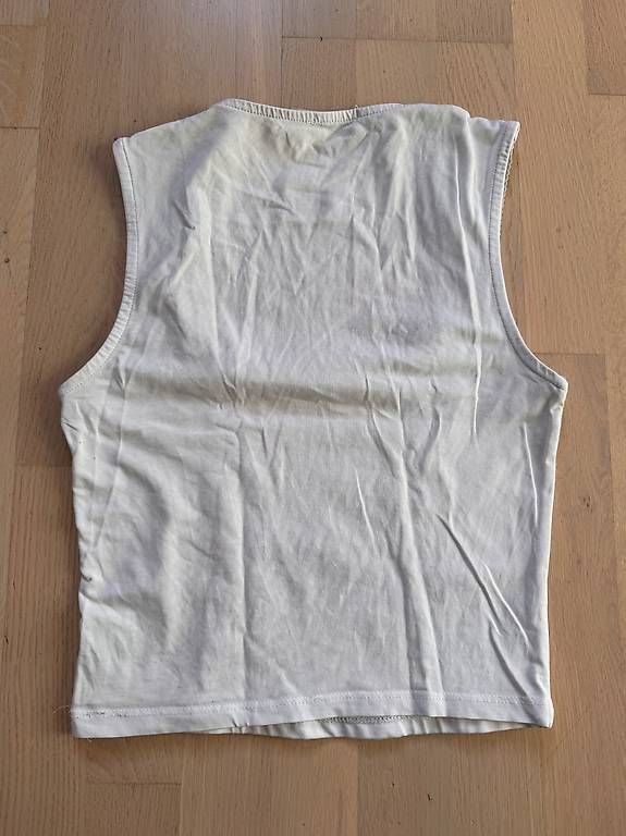 Stradivarius Top: Weisses Stradivarius Top – Nuovo (secondo la descrizione) da Arlesheim venduto da dan_vv9f 1
