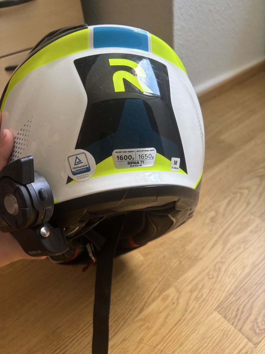 Sena Caschi & visiere: HJC RPHA 70 Carbon Motorradhelm mit Sena Bluetooth Grösse M – Usato da Basel venduto da Jenni1845 3