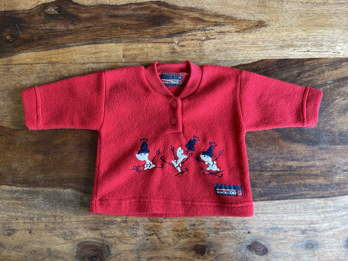 Maglioni & Felpe: Winterfleece-Shirt, Gr. 68 – Usato da Hirzel venduto da carta9
