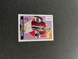 Panini Extra Sticker WM 2026 Erling Haaland Violett