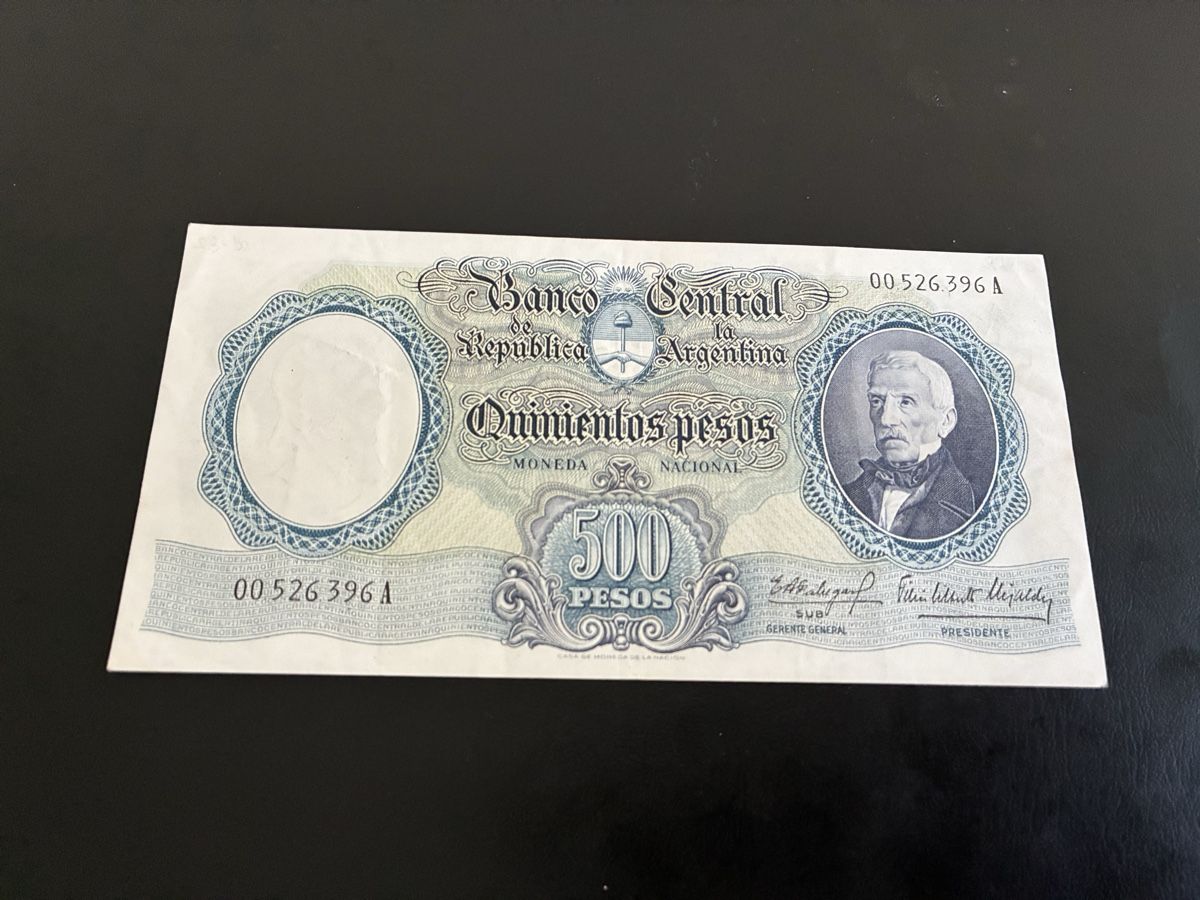 Billets de banque: 500 pesos 1968 – D'occasion à Dällikon par Woldbanknoten