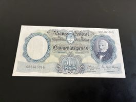 500 pesos 1968
