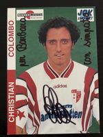 Original FC Sion Autogrammkarte Colombo signiert!