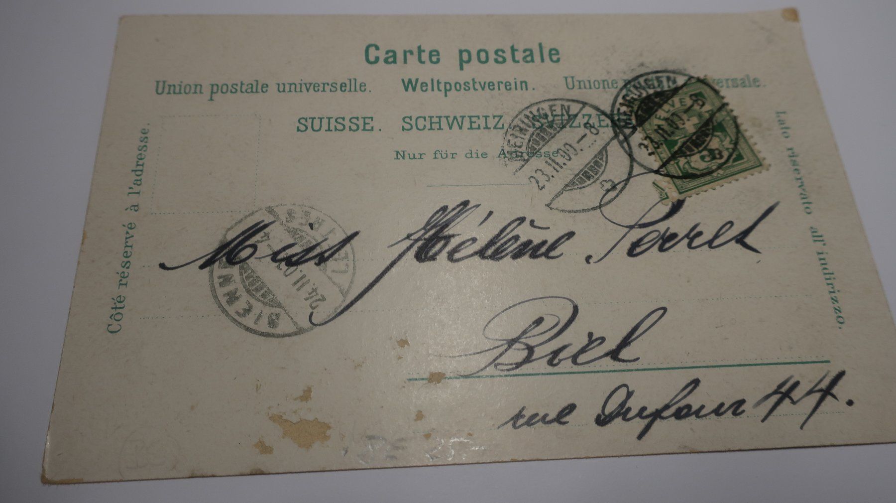 Cartoline postali: Gruss aus Interlaken 1900 – Usato da Cormoret venduto da Pascalll2001 3