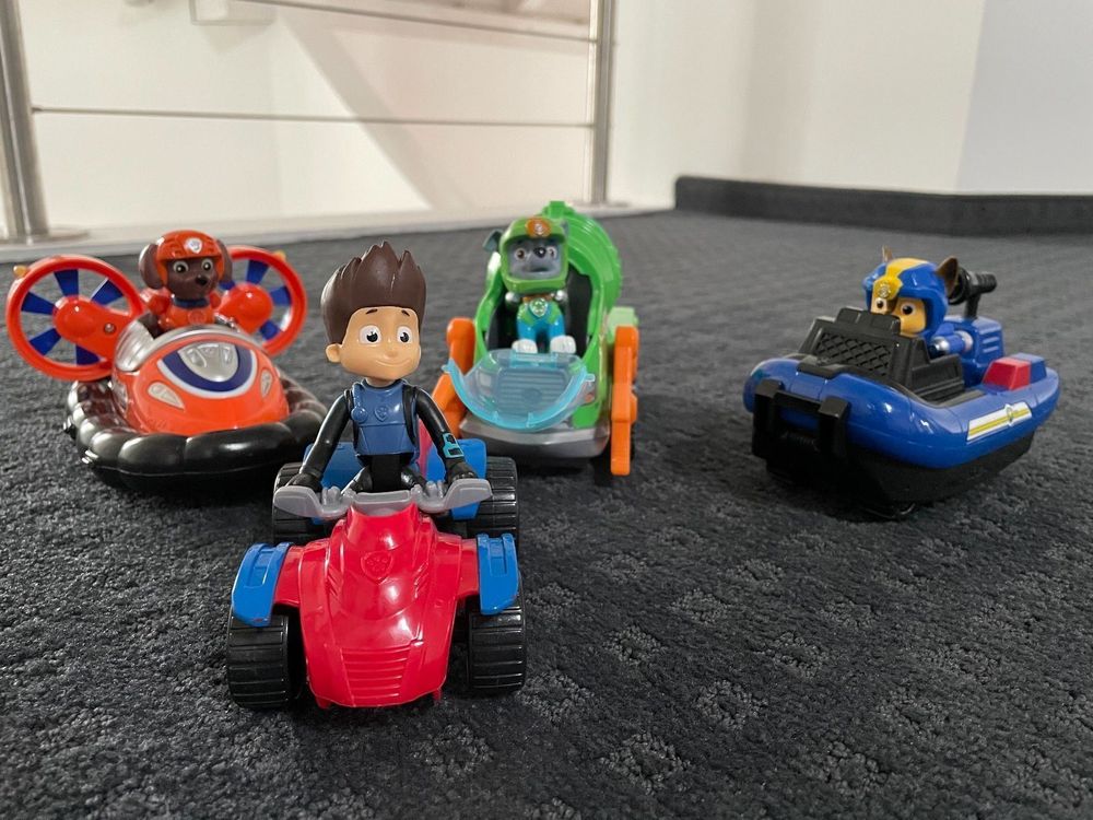 Paw Patrol Figuren mit Fahrzeugen/ Set | Kaufen auf Ricardo