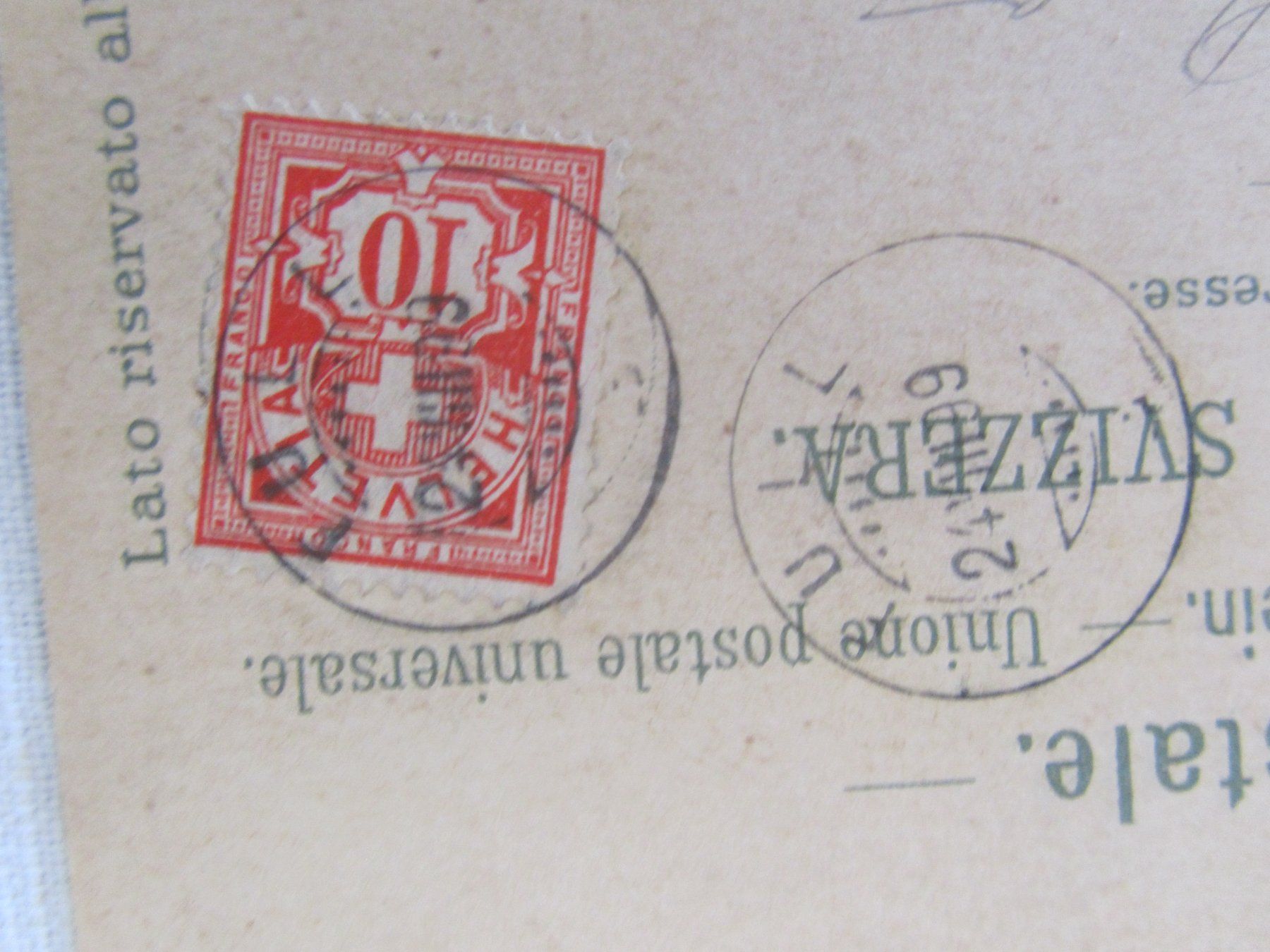 Cartoline postali: AK; Gruss aus Jüppen – Usato da Seengen venduto da mikelele 2
