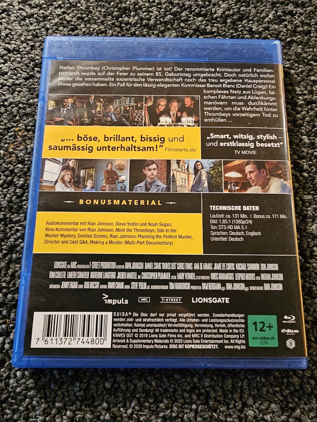 Tous les DVDs: Knives Out Blu-ray  – D'occasion à Ruswil par jan_bxl5 1