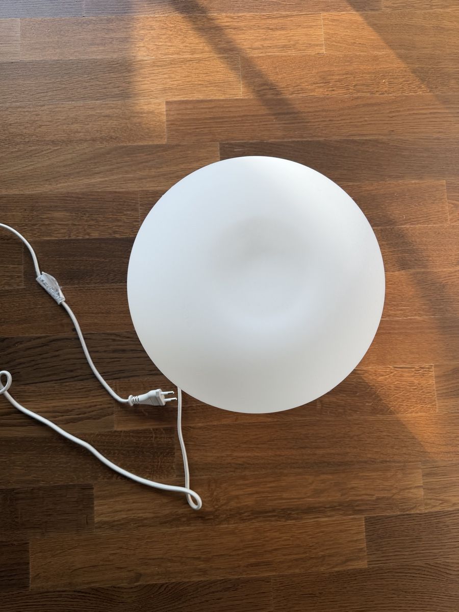 Ikea Lampade: DEJSA Tischleuchte beige/opalweiss Glas – Usato da Dietikon venduto da schultealina__ 1