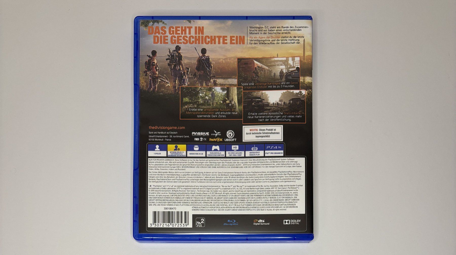 Spiele: PS4 - Tom Clancy's The Division 2 – Gebraucht aus Allschwil von Bullach 2
