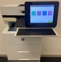 HP LaserJet Enterprise Flow M527c, wie neu, Top Gelegenheit