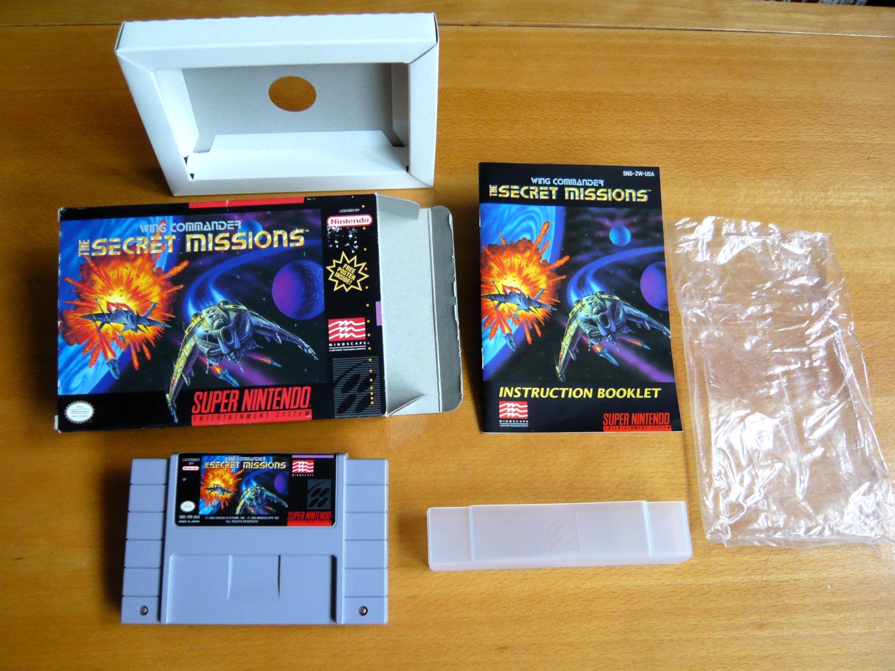Nintendo Giochi: SNES:  Wing Commander, the Secret Mission – Usato da Onex venduto da Jaguar1986 4