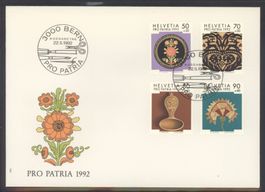 1992, Pro Patria, FDC