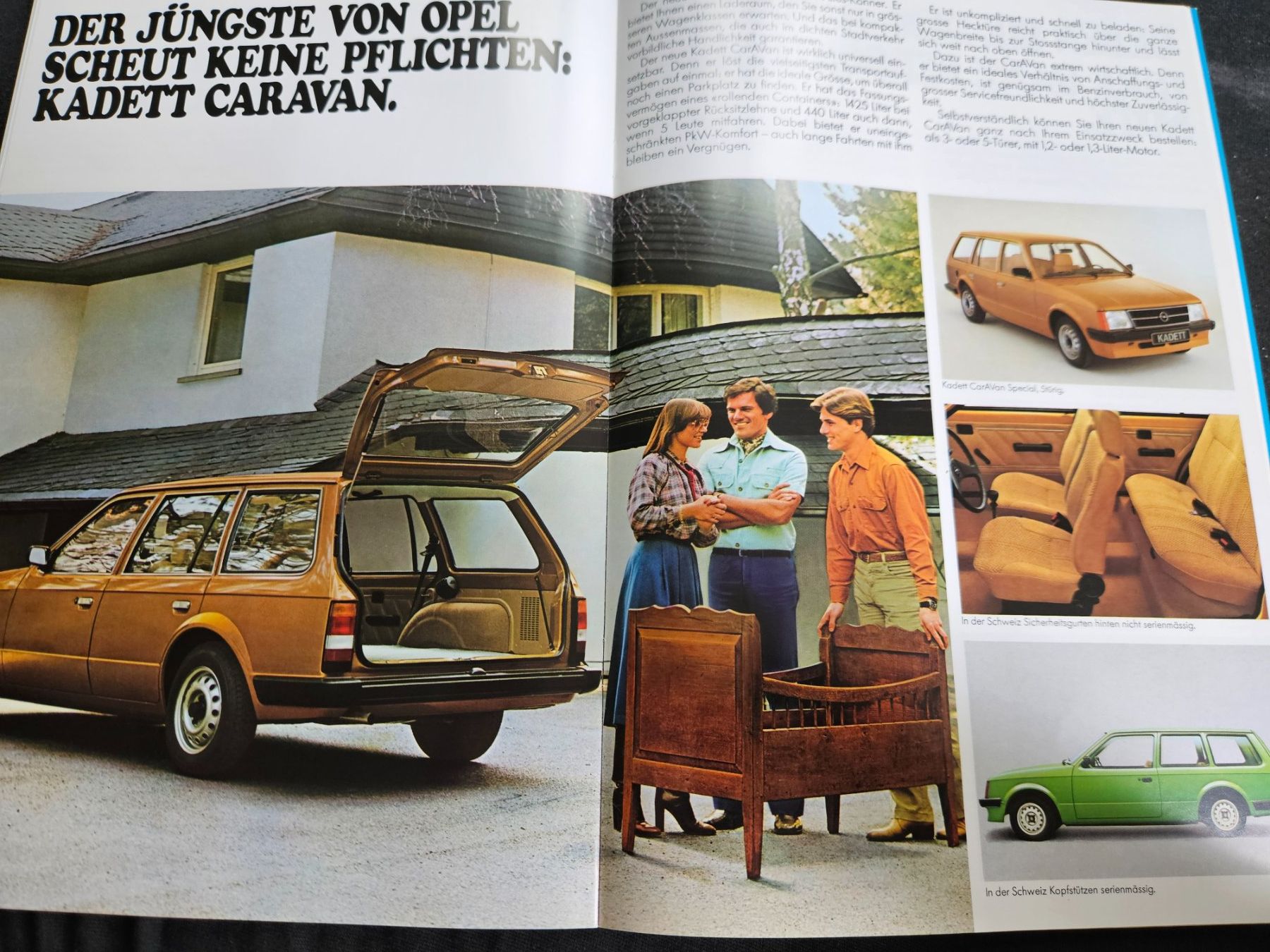 Opel Documenti: Opel Kadett Prospekt 1979 xx – Usato da Flawil venduto da sr1_f6st 7