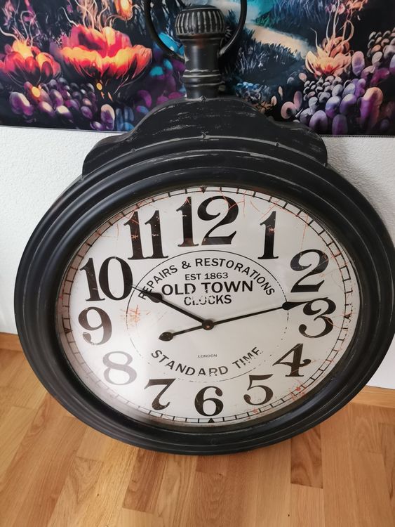 Fabelhafte Vintage Wanduhr Gross Bild