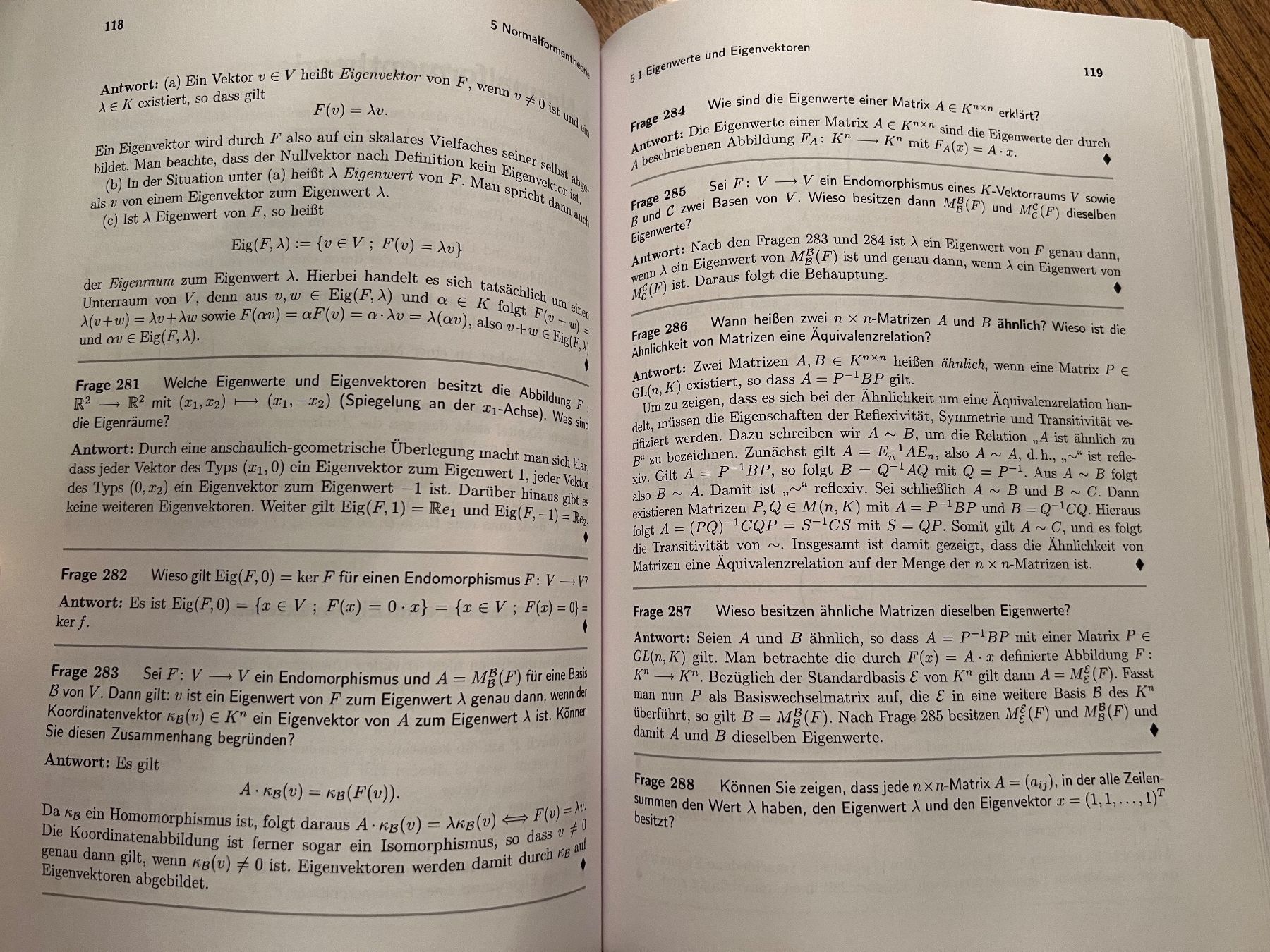 Libri: Prüfungstrainer Lineare Algebra von Rolf Busam – Nuovo (secondo la descrizione) da Veltheim AG venduto da kronecker 2