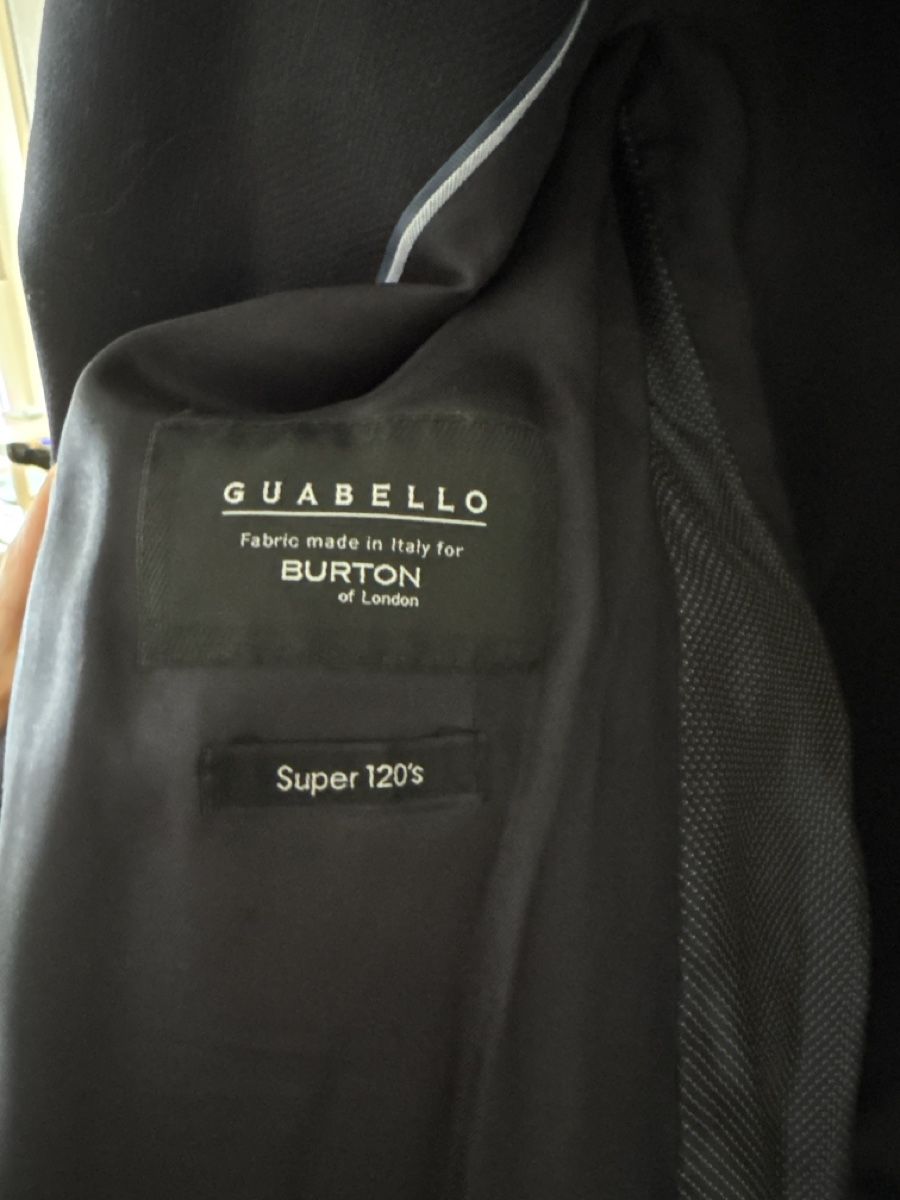 Burton Anzüge: Burton super 120s navy suit – Gebraucht aus Genève von hug_5hgd 1