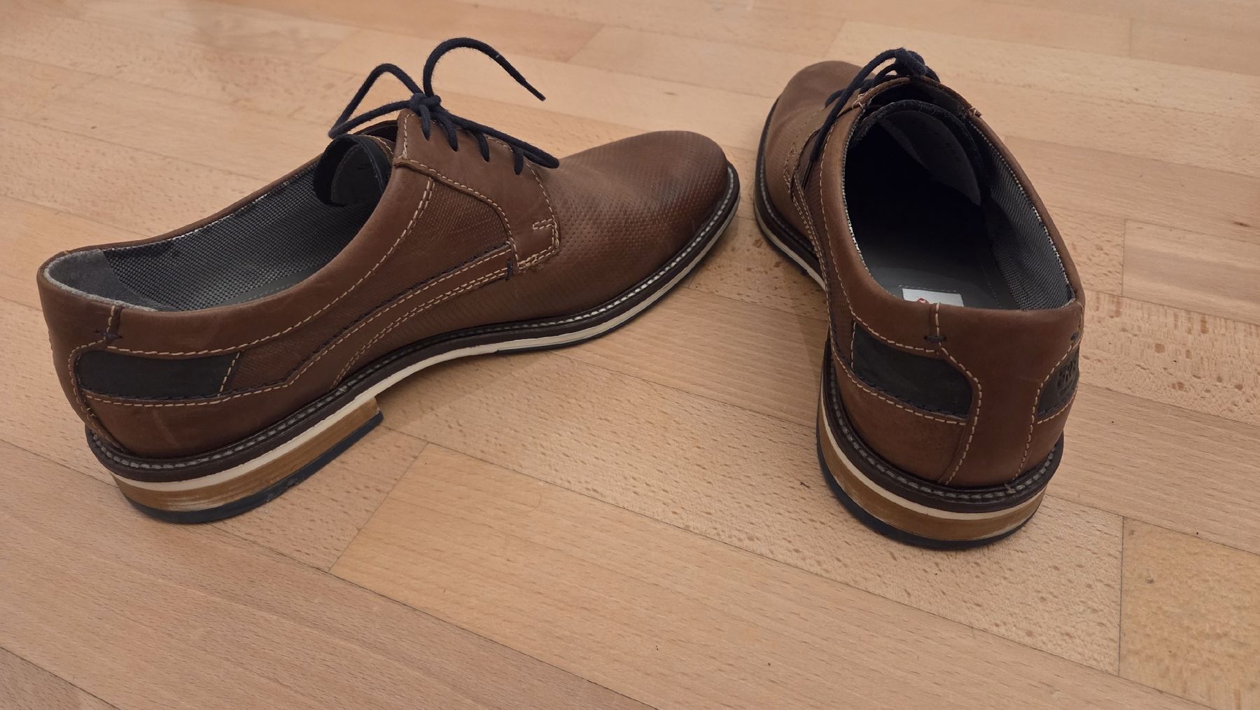 Chaussures hommes: Fretz Men Herren-Lederschuhe – D'occasion à Oberrieden par smarties949 2