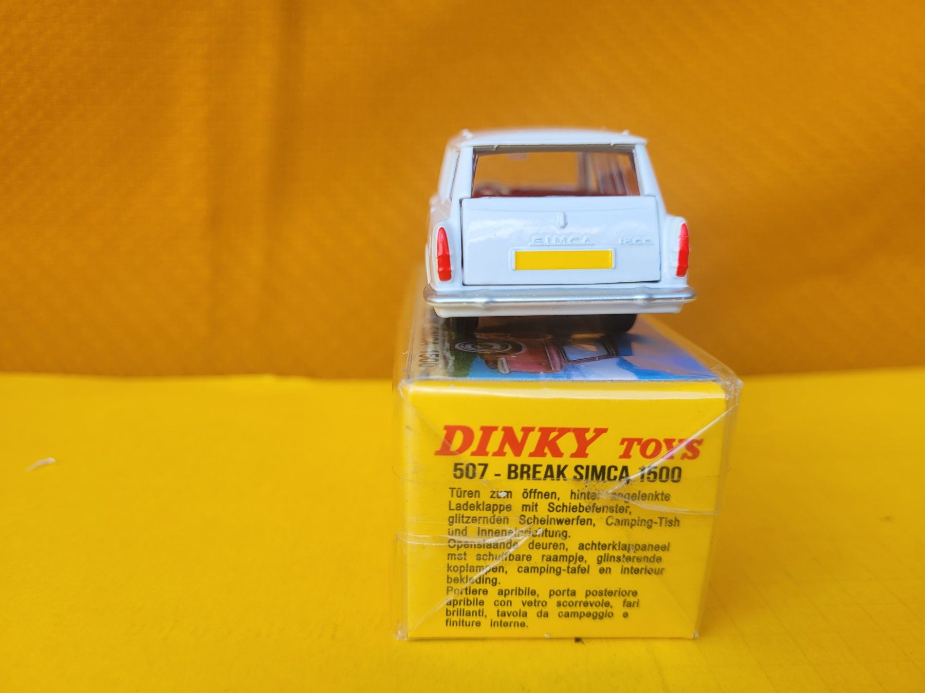 Simca Modellini d'auto: Simca 1500 break Dinky Atlas 1:43 – Nuovo e nell'imballaggio originale da Domdidier venduto da Bimbo57 2