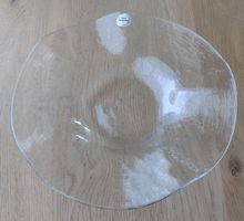 Schale Hergiswil Glas handmade 31cm Durchmesser Top Zustand 