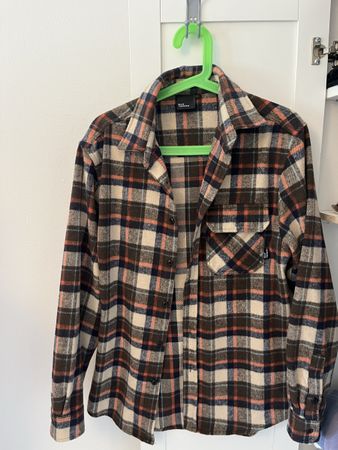 Flanneljacke dünn