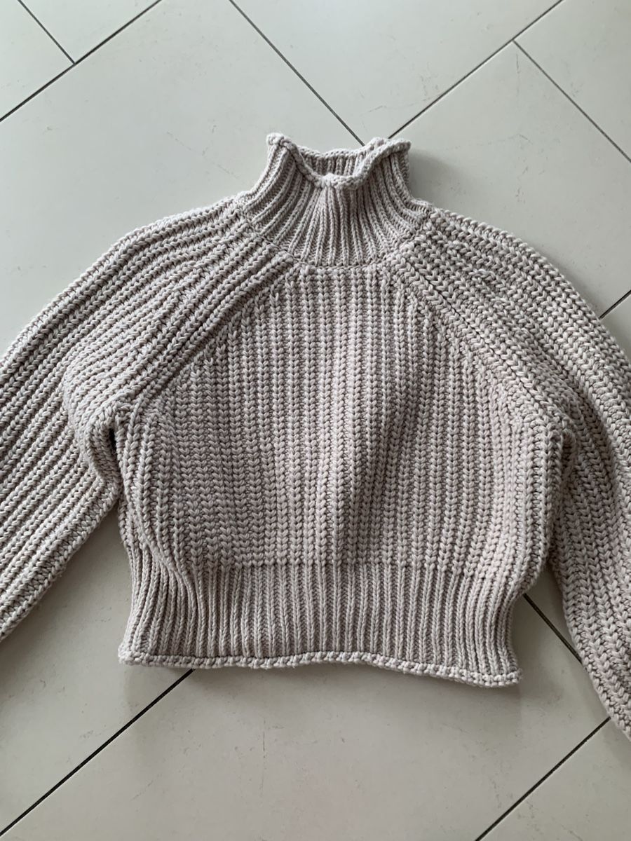 H&M Maglioni & Felpe: Kurzer Stehkragen Pullover von H&M Gr. S beige – Usato da Ellikon an der Thur venduto da Bali1999 1