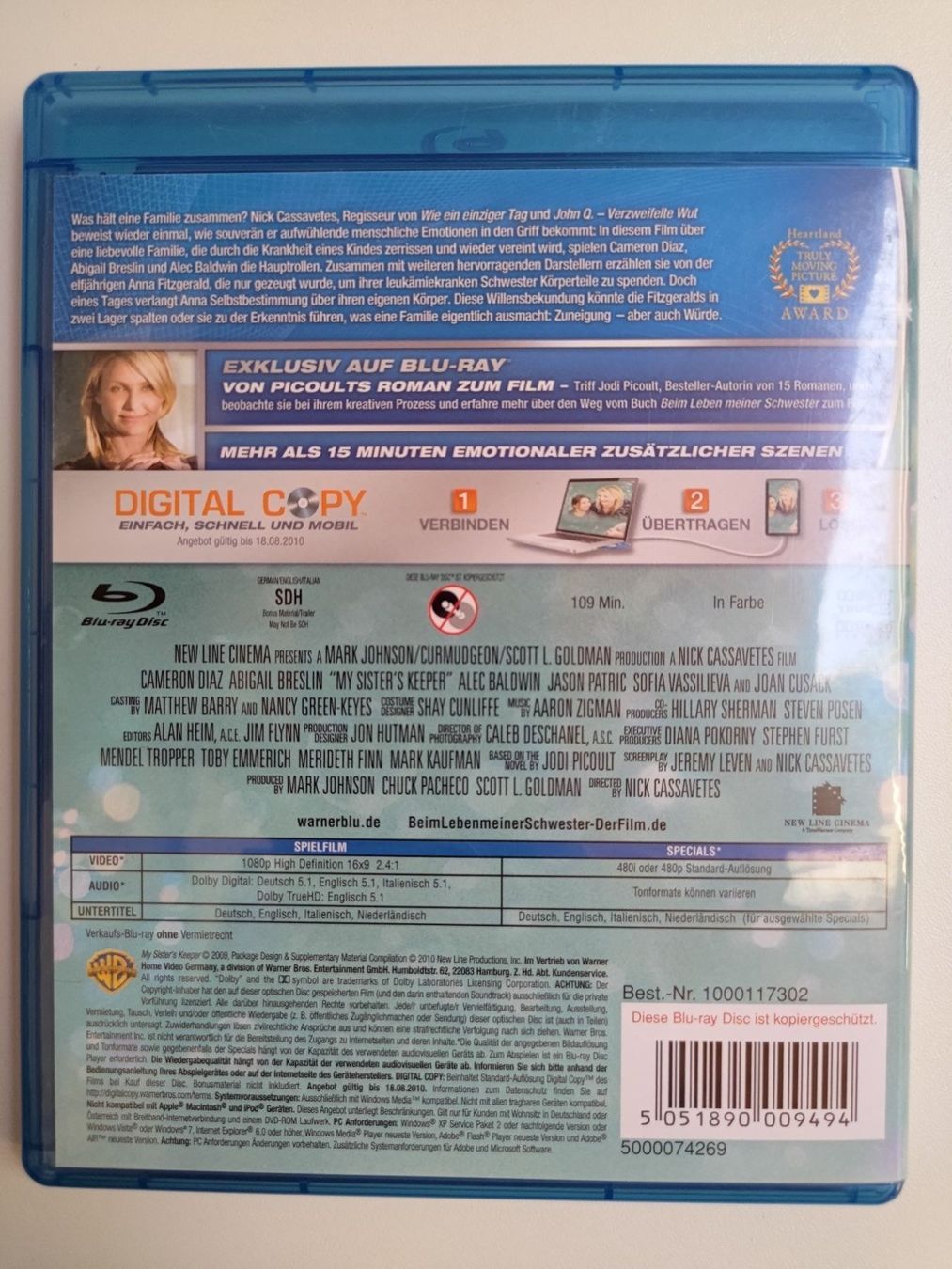 Alle DVDs: Beim Leben meiner Schwester – Gebraucht aus Liestal von Kratzilla 2