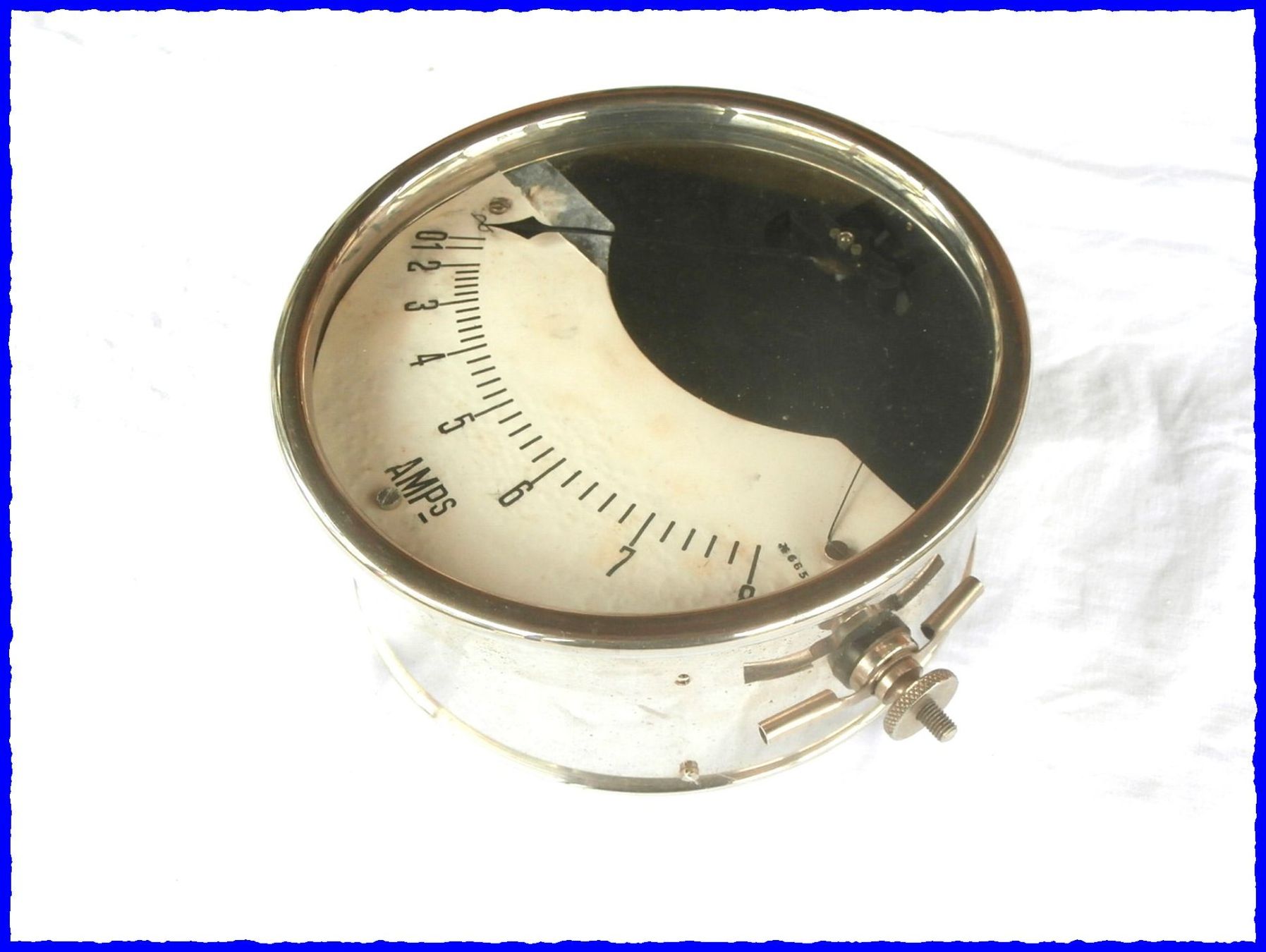 Messen: Ampèremeter 8 A - Durchmesser: 16.5 cm – Gebraucht aus Worblaufen von Re_mo81 6