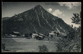 AK Aeschi bei Spiez, Aeschi-Ried, Hotel Schönbühl mit Niesen