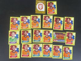 WM 2026 Paninibilder NED Niederlande vollständiges Geam