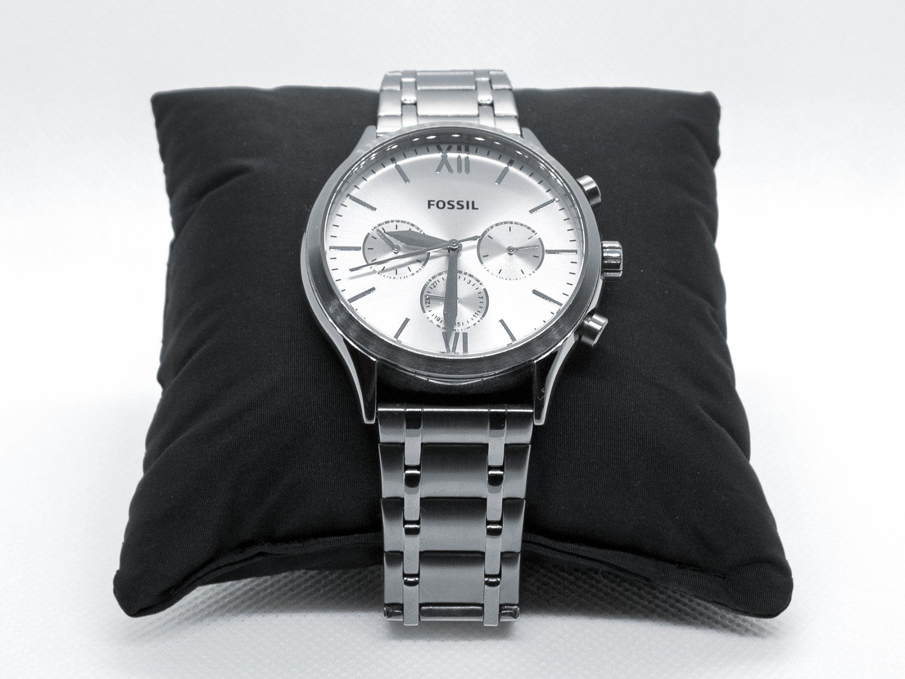 Fossil Uhren: Fossil Fenmore Multifunction Stainless Steel Watch – Gebraucht aus Vevey von porg.tcg