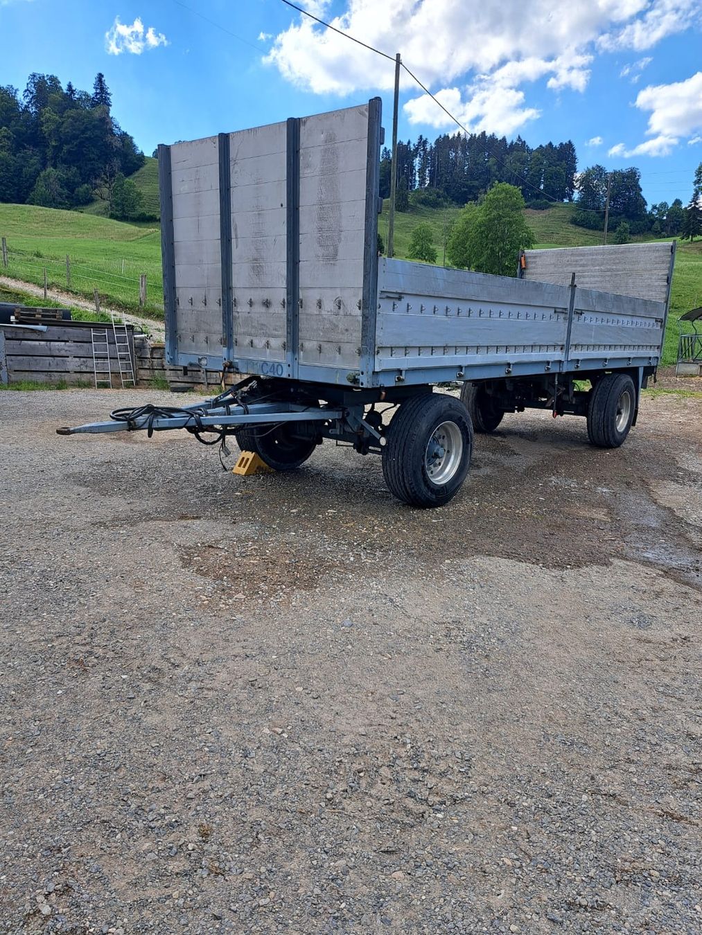 Anhänger: Lkw Anhänger  – Gebraucht aus Langenbruck von Hofi1977