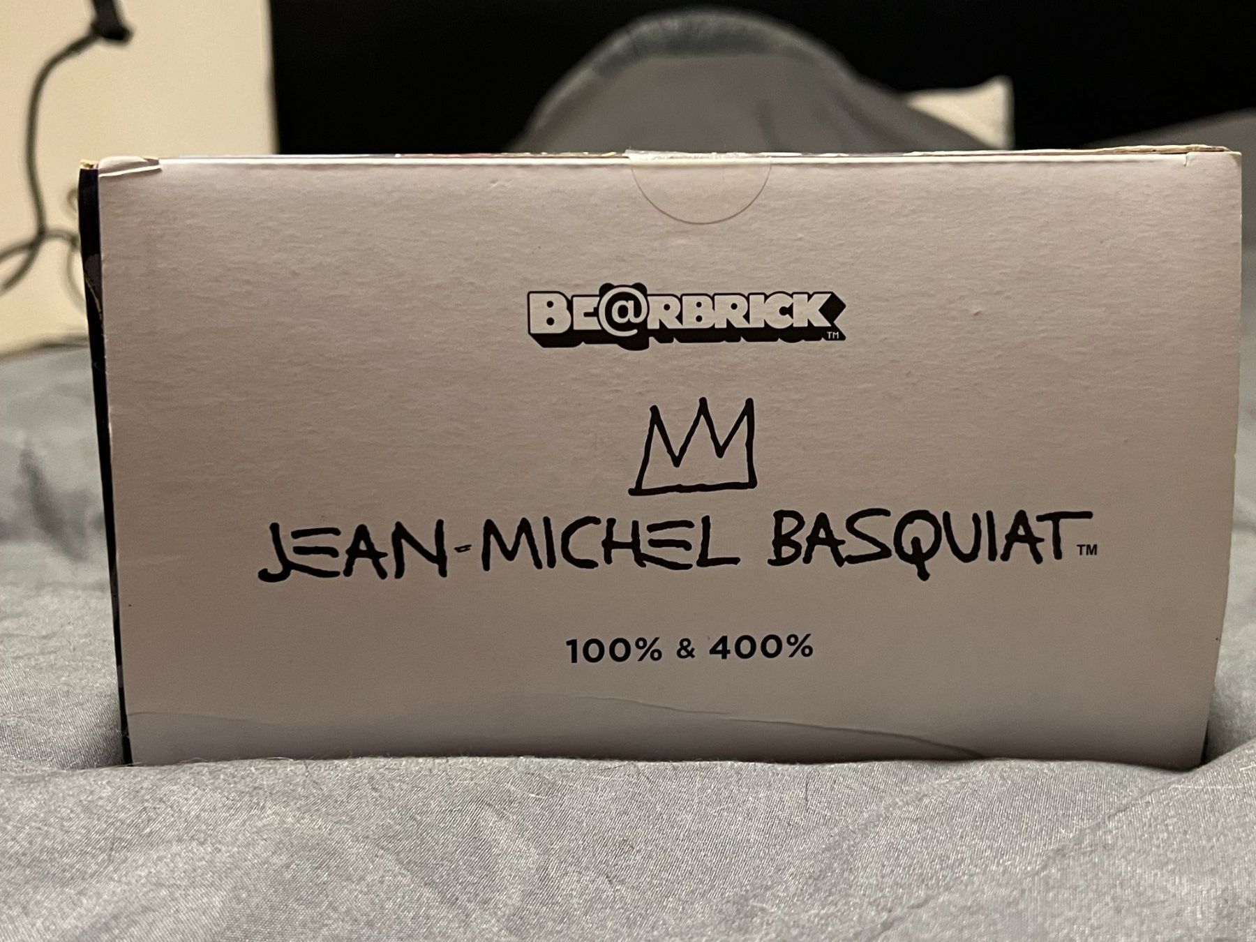 Statuette: Baebrick Jean-Michel Basquiat 400% / 100% – Nuovo e nell'imballaggio originale da Boppelsen venduto da vanrijn 9