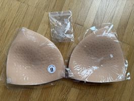 Soutien-gorge adhésif invisible, dos nu neuf, taille B