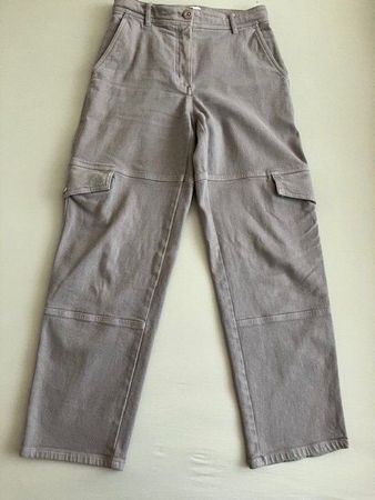 Pantalon cargo gris femme, idéal mi-saison T 36