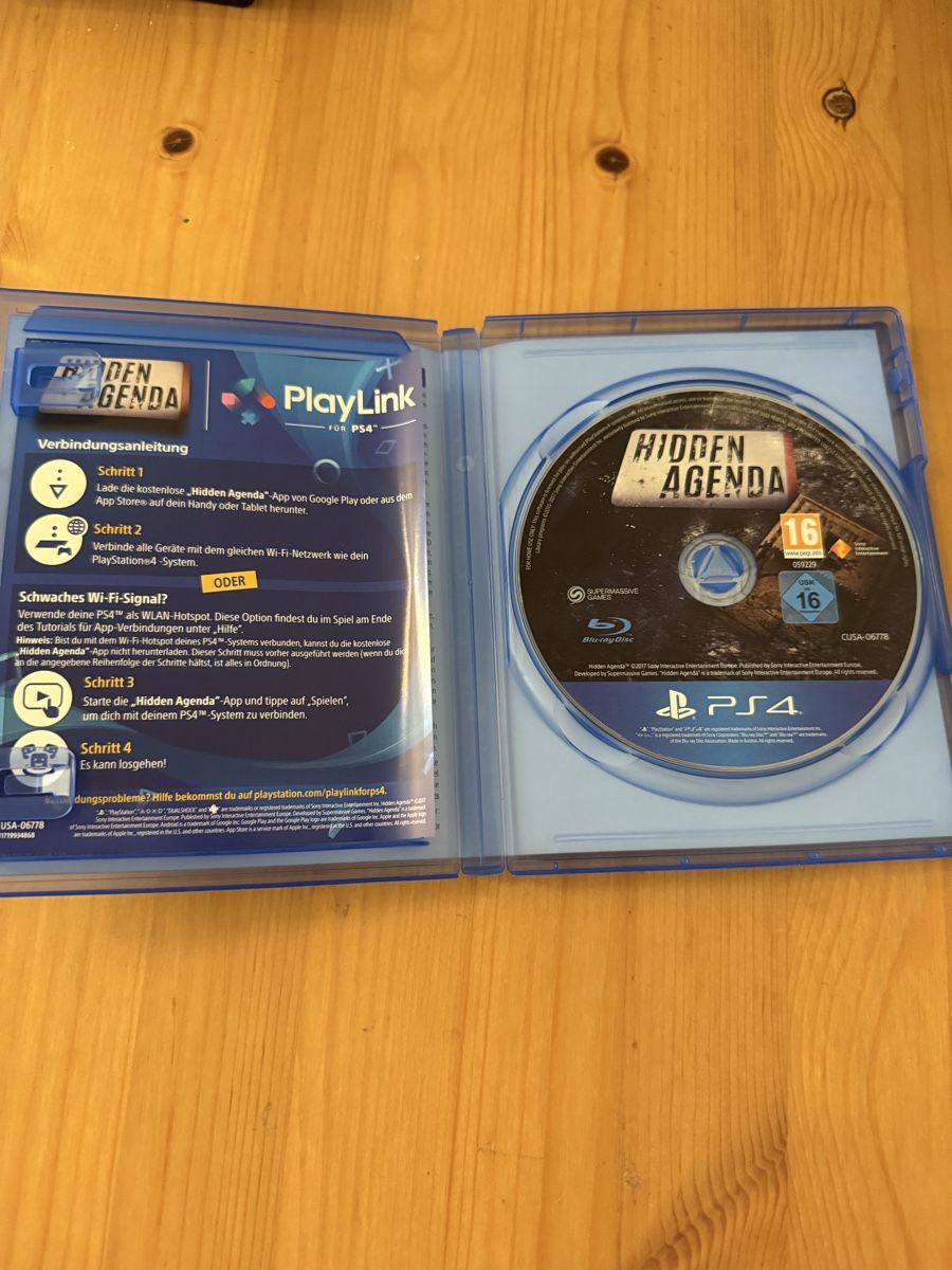 Sony Giochi: Hidden Agenda PS4 – Usato da Glattpark(Opfikon) venduto da Petevisuals 2